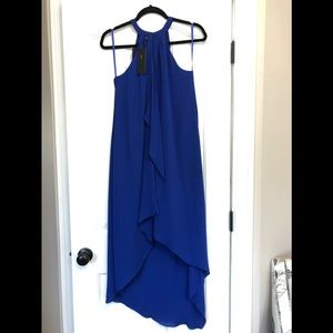 Blue BCBG silk dress